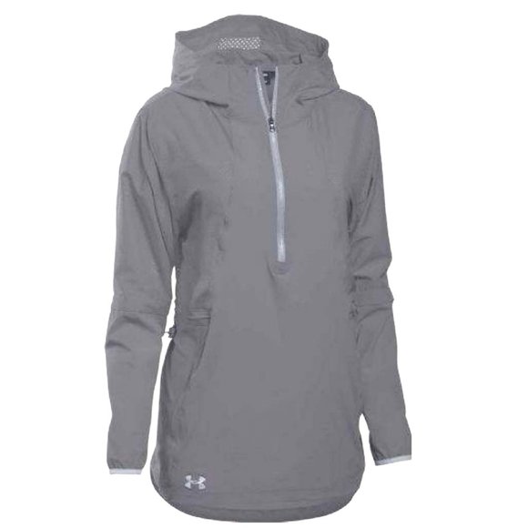 Under Armour Jackets & Blazers - Under Armour ~ Squad Woven Half Zip Jacket